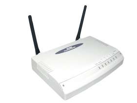   Wireless Router with 4-port Fast Ethernet Switch