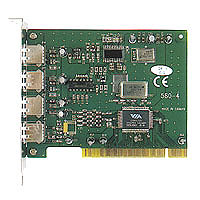4-Port USB to PCI Card