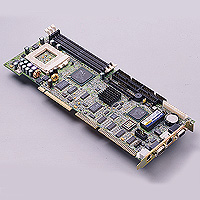 Super 7 Low-Power Full-size CPU Card with On-board LCD Controller, Fast Ethernet, Flash Disk, and High Drive Capability