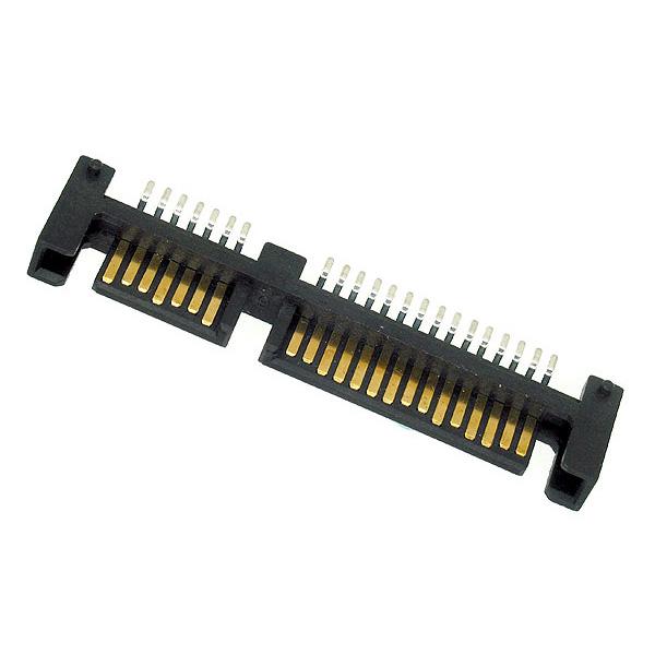 SATA 15+7PIN PLUG RIGHT ANGLE SMT TYPE WITH SMT LATCH!!salesprice