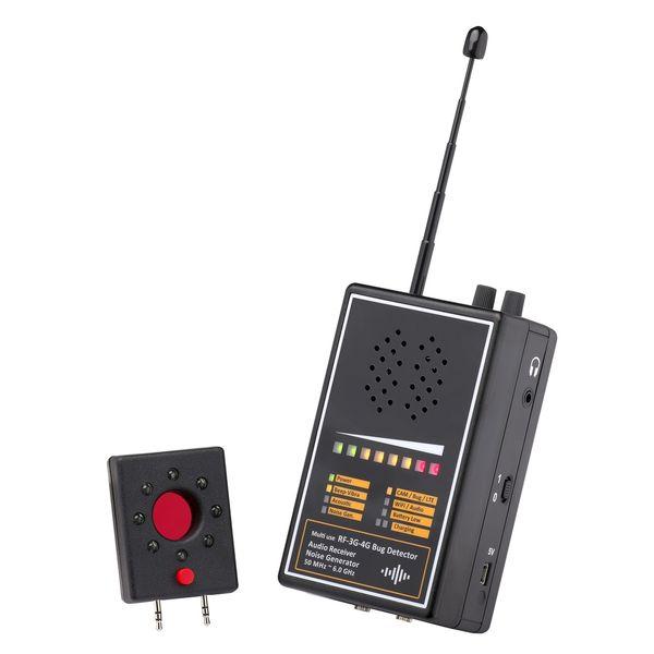 ALL-ROUND RF BUG DETECTOR with Audio Receiver_ Noise Generator / RF Sginal Detector / Anti-Spy Bug Device / 2G_3G_4G_5G Cellphone Detector / RF Bug Sweeper /Wireless Hidden Mircophone Detector / Anti-Recording Device/ Anti-eavesdropping / Mobile Phone Detector!!salesprice
