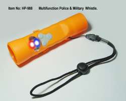   Hand-Held Multifunction Police & Military Whistle
