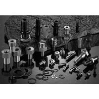 Support bushings, pivots, studs and bolts