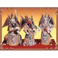 Chinese Opera Figurines (Chou Tsang¡B Kuan Yu¡BKuan Ping)