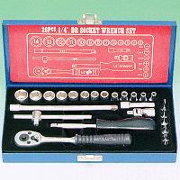 26pcs 1/4"DR. Socket Wrench Set