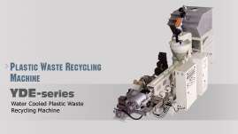 PLASTIC WASTE RECYCLING MACHINE - YDE-series