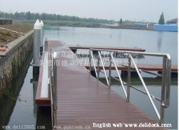Floating dock,yacht marina,yacht dock, floating pontoon, floating bridge