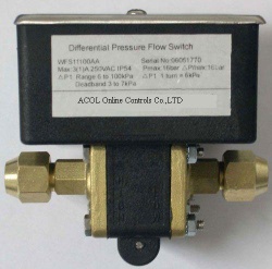 Differential Pressure Flow Switches with Adjustable Setpoint