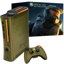 New Microsoft Halo 3 Limited Edition Xbox 360 Free 1 Games
