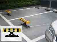 remoto control parking barrier, parking lock, parking protector