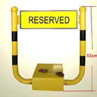 remot control parking barrier, parking lock, parking saver