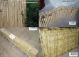 Bamboo Folding Fence with lacquer