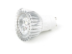 LED Spotlight GU10 Aluminium turned CE RoHS Approved