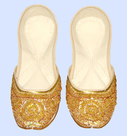 Beaded shoes