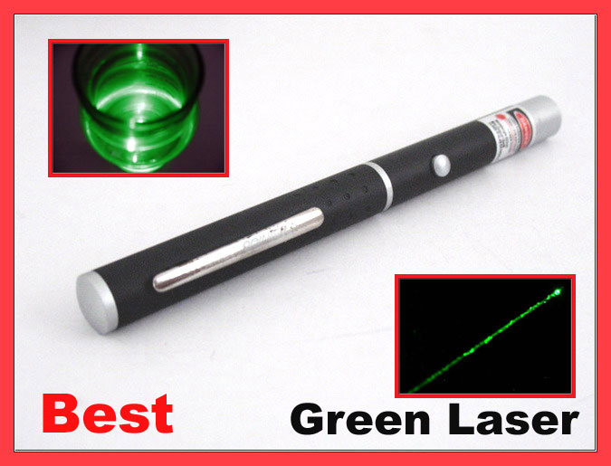 5mW 532nm Green Laser with Black color