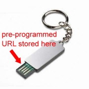 Mini USB Web Key