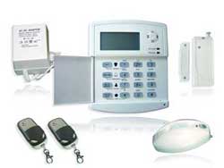 40 Defence Zones LCD Display Voiced Intelligent Burglar Alarm System (Wireless&Wired)