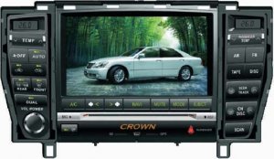 Toyota Crown Car DVD Player with GPS Bluetooth TV