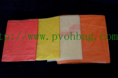 water soluble laundry bag for infection control
