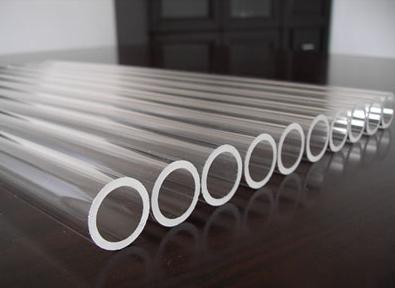 Radical Transparent Quartz glass Tube