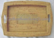 Mata Punai Tray Rectangular with Handle