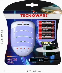 Intelligent AA/AAA battery charger