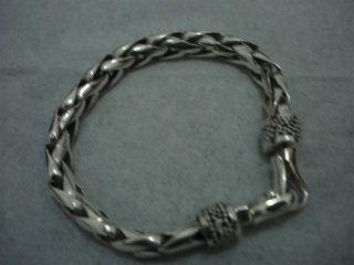 Wheat Chain Bracelet with Hook