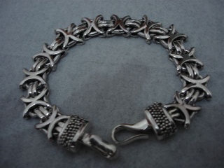 Byzantine Chain Bracelet with Hook