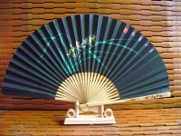 chinese silk craft fan