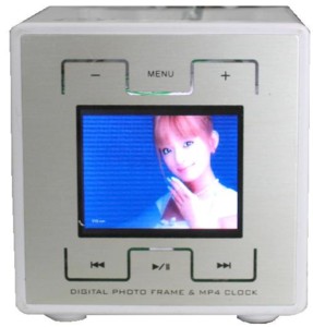Photo Frame Music Box with Alarm Clock 