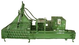 hydraulic metal baling press