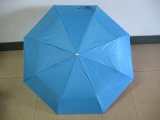 3-fold Mini Silver Reflective Coating Unbrella