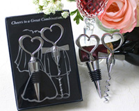 wine stopper and wine opener