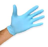 plastic rubber glove