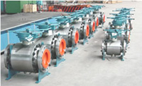 API forged steel trunnion mounted ball valve