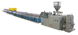 wood and plastic composites extrusion line