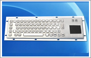 Metal keyboard with Touch pad