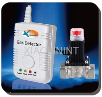 Gas alarm with automatic shut off valve(DN15)