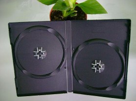 14mm single /double black DVD Case