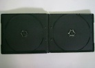 10mm mini double black DVD Case