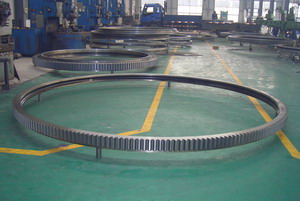 Three-row roller bearing slewing ring