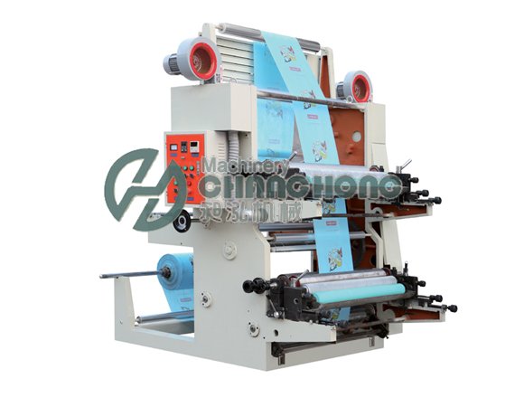 2 color film flexographic printing machine