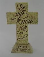 Religious Cross Figurine