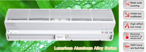 Luxuriou Aluminum Alloy air curtain
