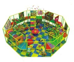 children indoor  intergrated playground