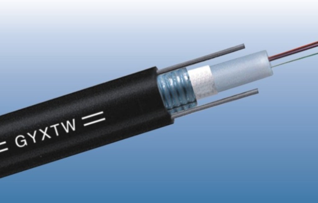 Central tube metal optical cable