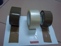 Low noise packing tape