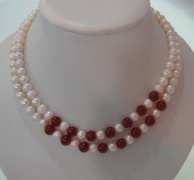 Pearl Jewelry necklace (two strand)
