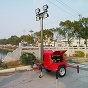 4000W Trailer Hitch Mobile Light Tower