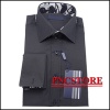 French cuff shirts mens dress shirt, long sleeve shirt - Dress shirt C013